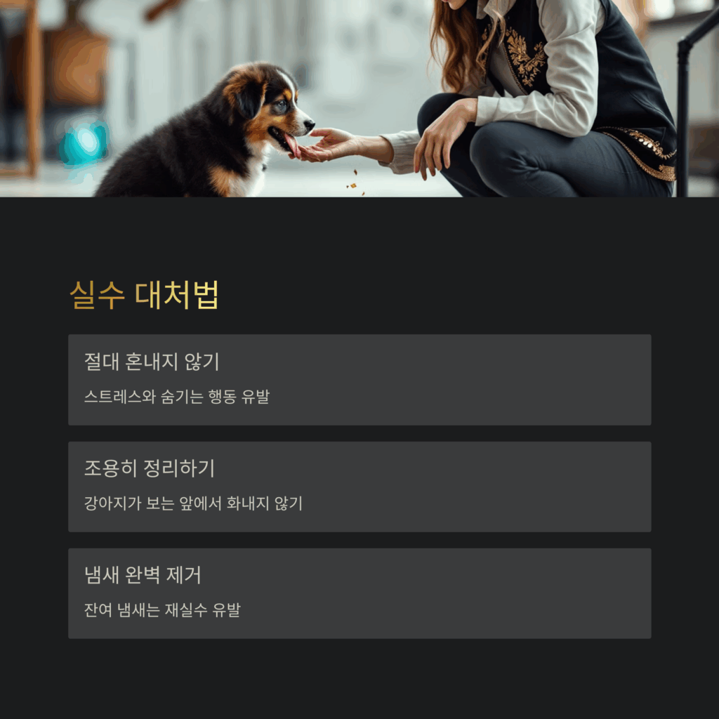 강아지 배변훈련